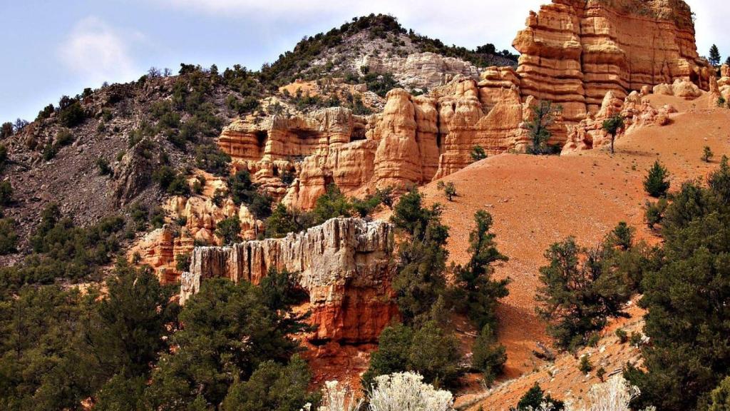 Cañón del parque nacional de Zion