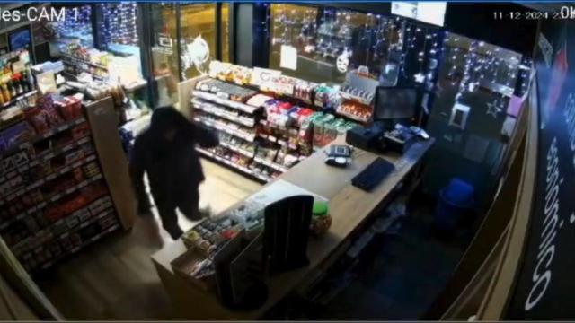 Robo en la gasolinera de la Galuresa en Santiago de Compostela