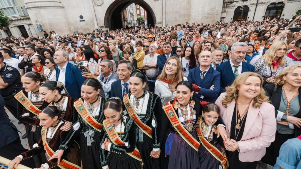 Imagen de unas Fiestas de Burgos anteriores.