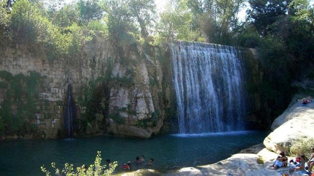 Salto de Pozán de Vero en Huesca