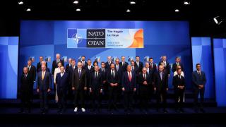 Los jefes de Estado y de Gobierno de los 32 países que integran la OTAN, reunidos en La Haya.