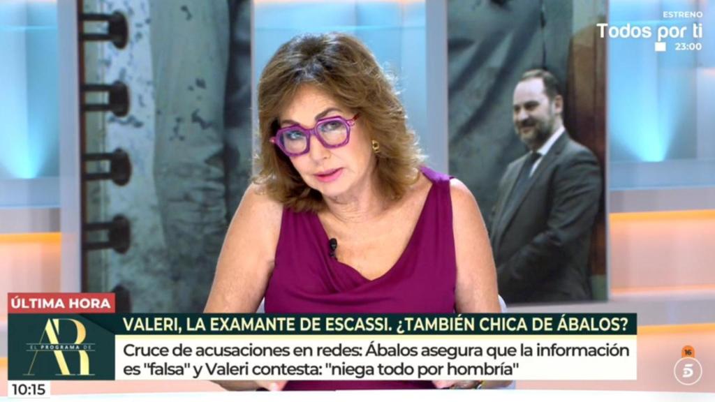 Ana Rosa Quintana, en 'El programa de Ana Rosa'.