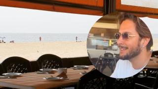 Collage del Chiringuito Amalú II y Manuel Carrasco.