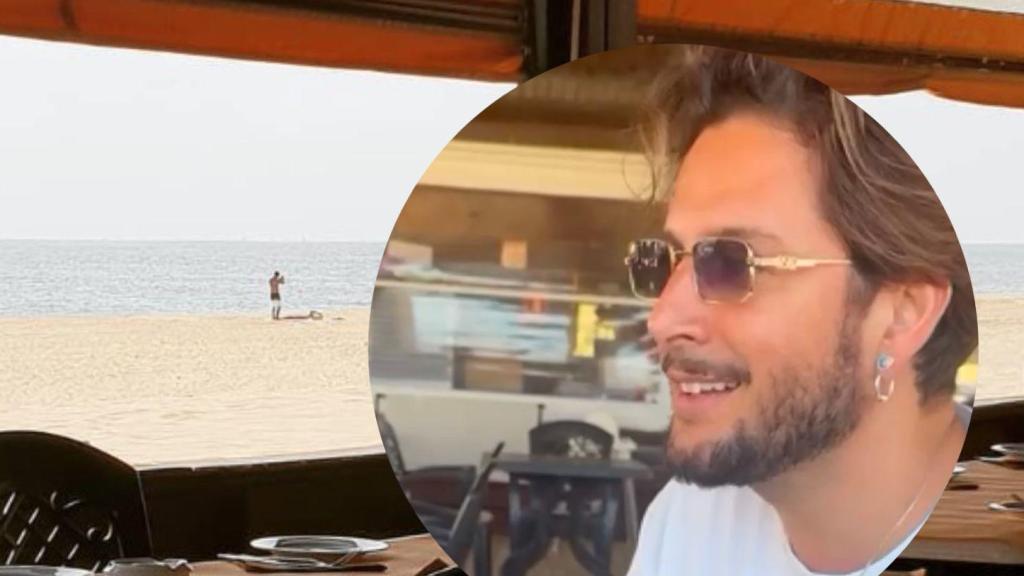 Collage del Chiringuito Amalú II y Manuel Carrasco.