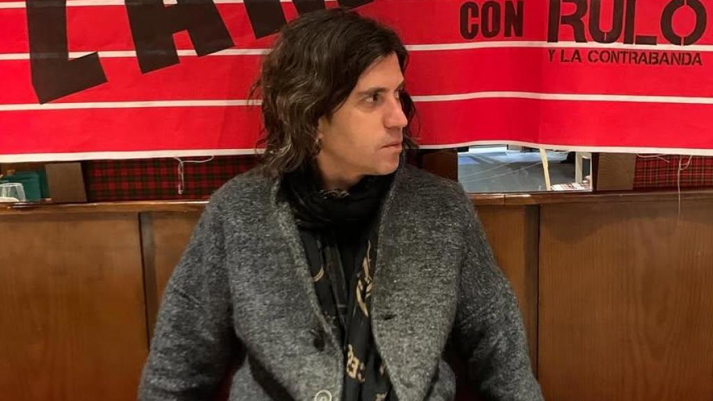 El cantante de Rulo y la Contrabanda, en una imagen de sus redes sociales.