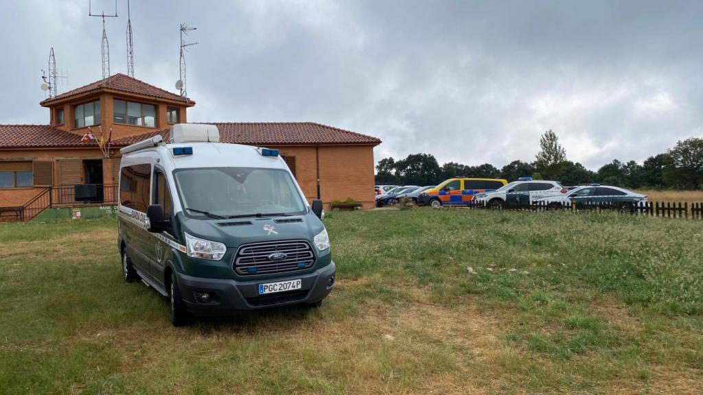 La Guardia Civil durante la búsqueda
