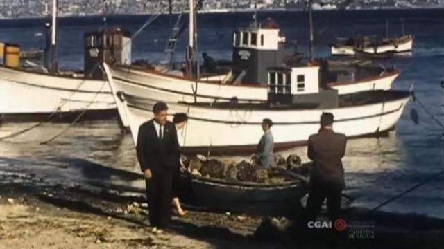 Fotograma de 'Un viaje por Galicia' de Manuel Arís (1958).