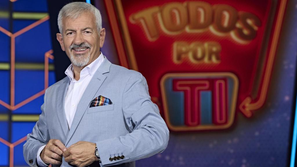 Carlos Sobera, en una foto promocional de 'Todos por ti'.