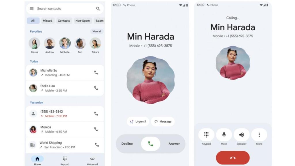 Nueva app de teléfono
