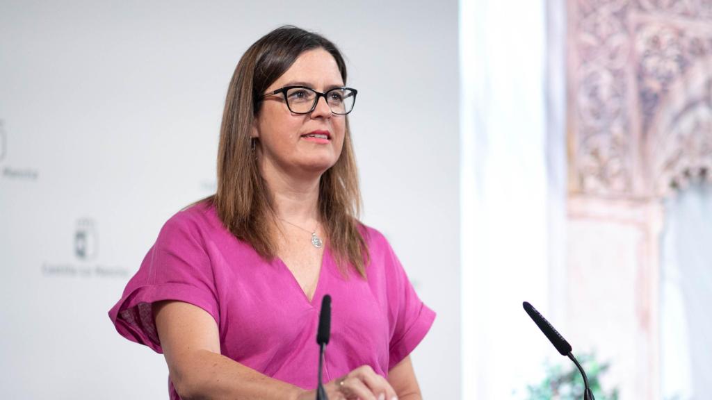 Esther Padilla, consejera portavoz de la Junta. Foto: JCCM.