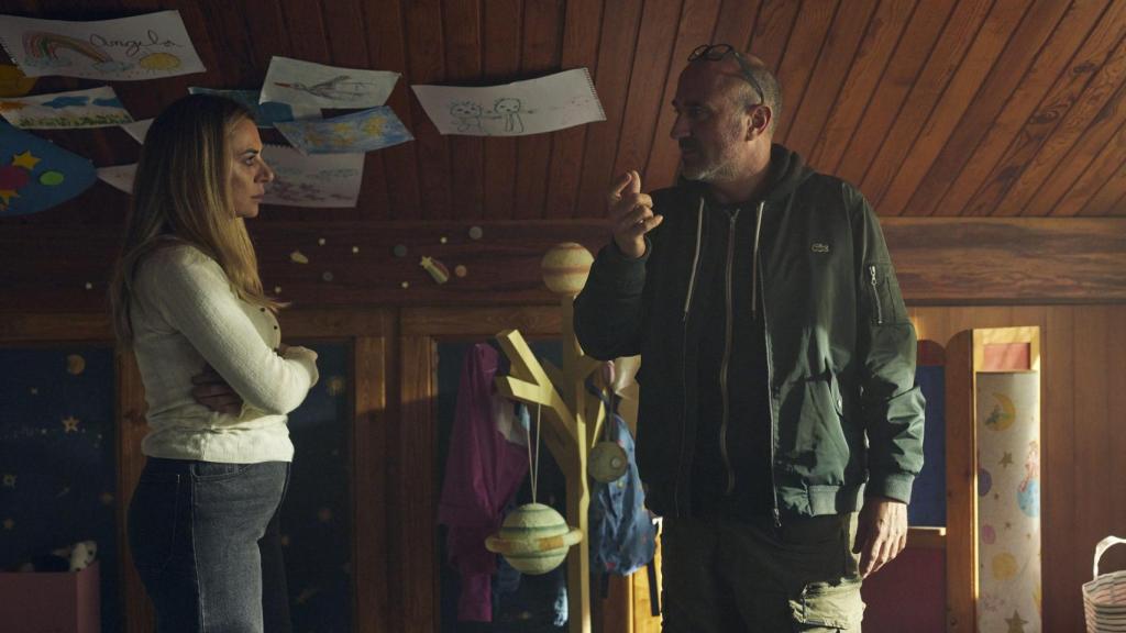 Fotograma del rodaje de la miniserie 'Los sin nombre'.