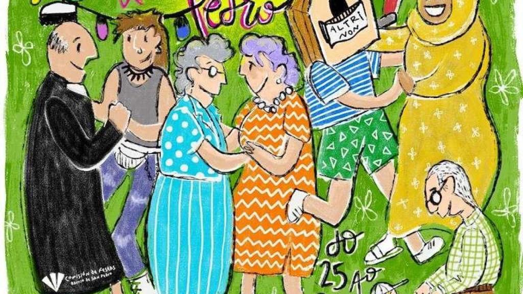 Fiestas del barrio San Pedro de Santiago de Compostela