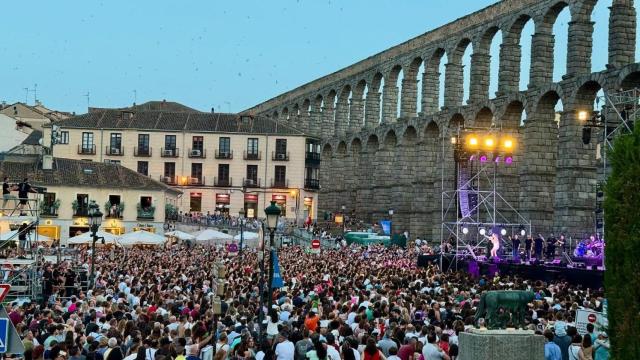 El concierto de Melody en Segovia