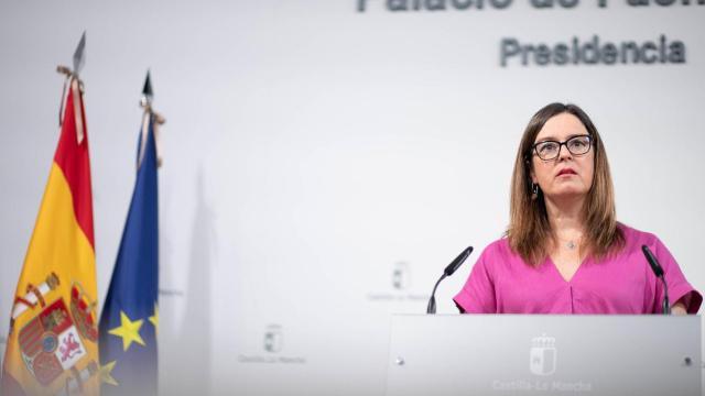 Esther Padilla es la consejera portavoz del Gobierno de Castilla-La Mancha.