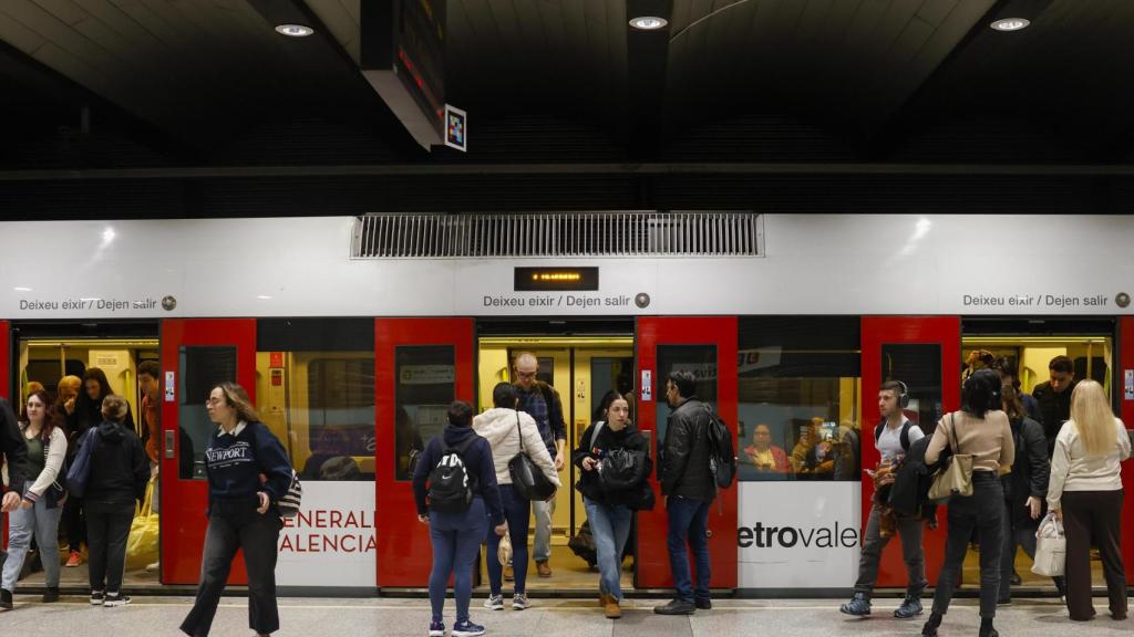 Metrovalencia. Efe / Biel Aliño