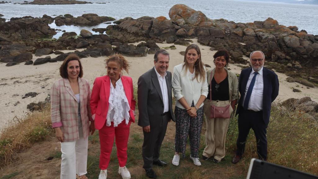 Aagesen en su visita a Vigo