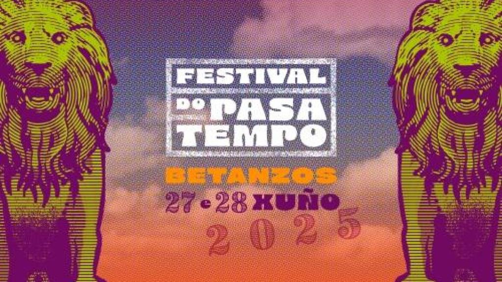 Cartel de la edición 2025 del Festival do Pasatempo