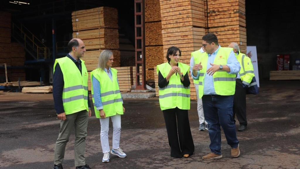 Imagen de la visita de esta mañana.