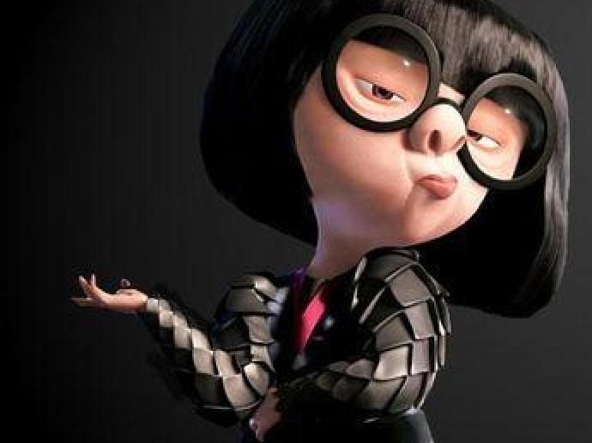 Edna de 'Los Increíbles' representa a Edith Head.