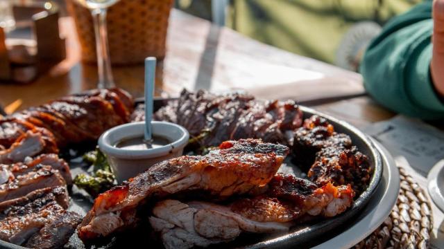 Uno de los platos de La Excusa, en Simancas (Valladolid)