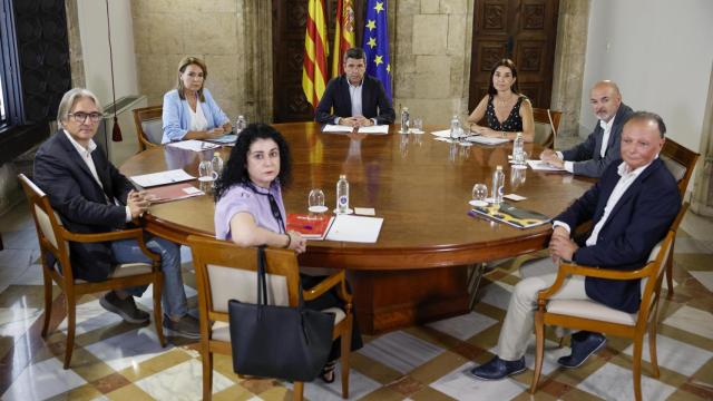 Reunión de la mesa del diálogo social. Efe / Biel Aliño