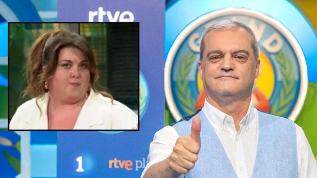 Ramón García y Lalachus, en un fotomontaje de BLUPER.