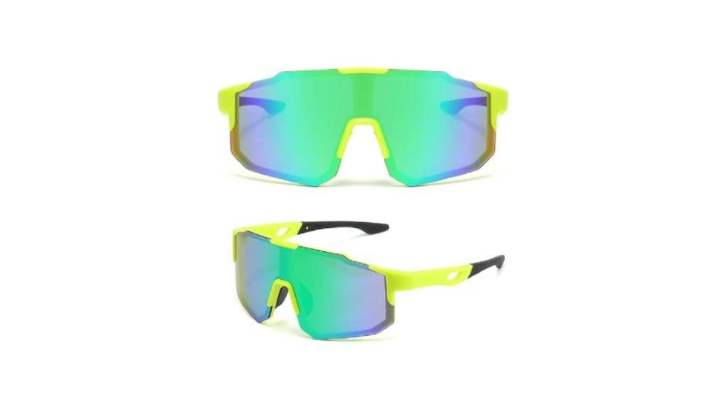 Gafas de ciclismo llamativas