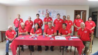 La comisión de fiestas de Coia, en Vigo