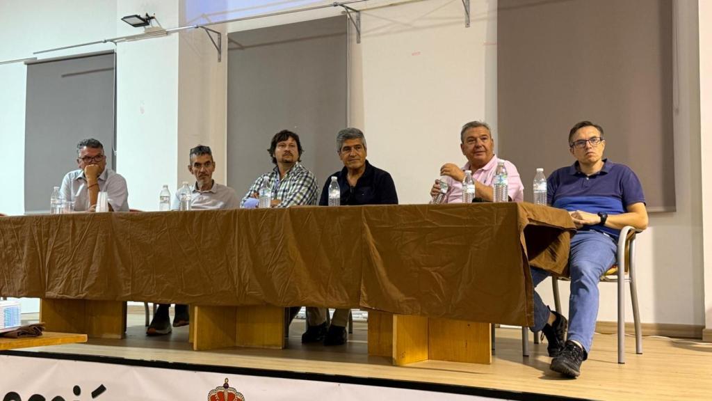 Los expertos que analizaron en Mocejón (Toledo) la dana de 2023.