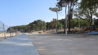 Recta final para la inauguración del nuevo paseo de Samil, en Vigo: prevén que las obras acaben en julio