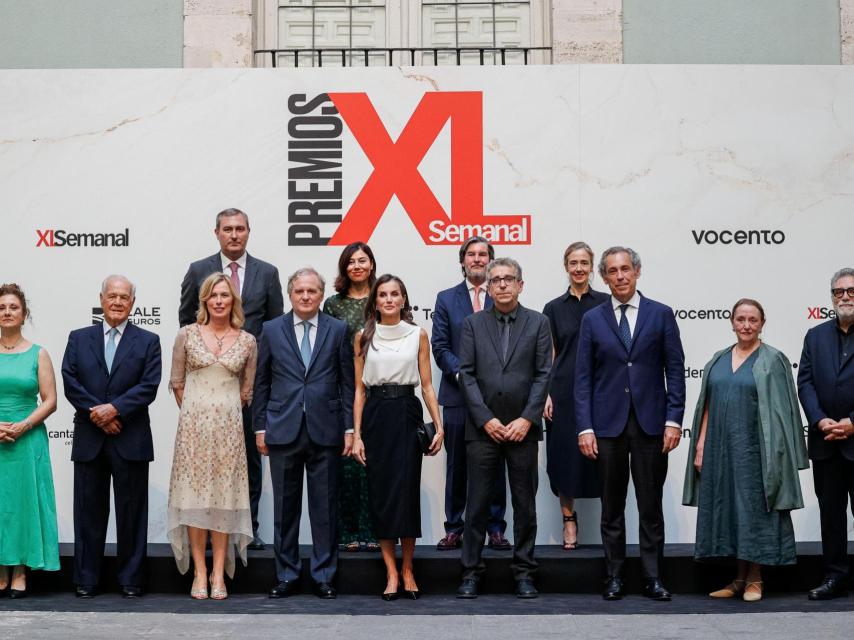 La Reina, en la entrega de los Premios XLSemanal.