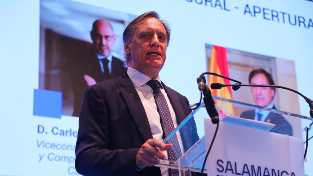 El alcalde de Salamanca, Carlos García Carbayo