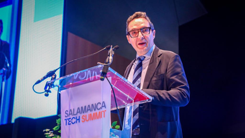 El rector de la Universidad de Salamanca, Juan Manuel Corchado