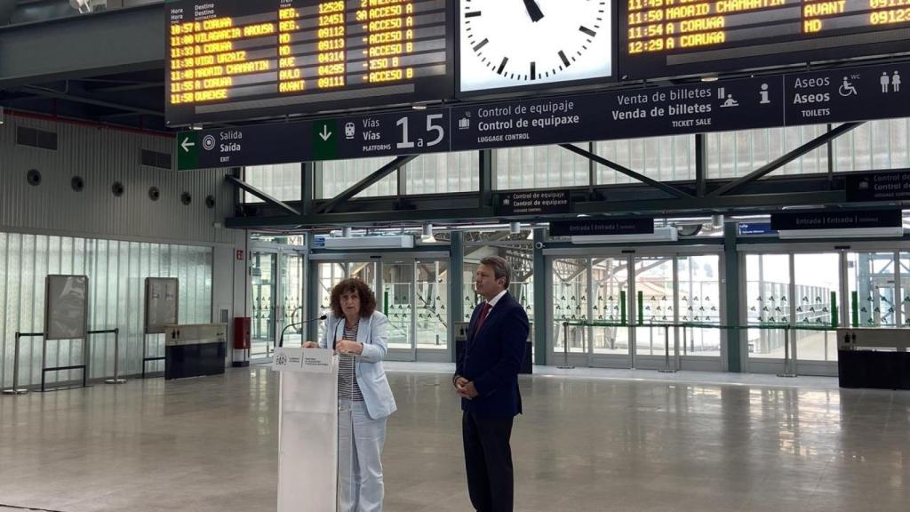 Inauguración de la estación intermodal Santiago de Compsotela - Daniel Castelao.