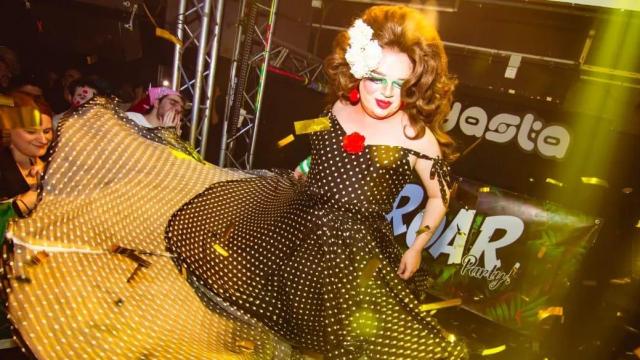 La drag Rosario Puñales en uno de sus espectáculos.