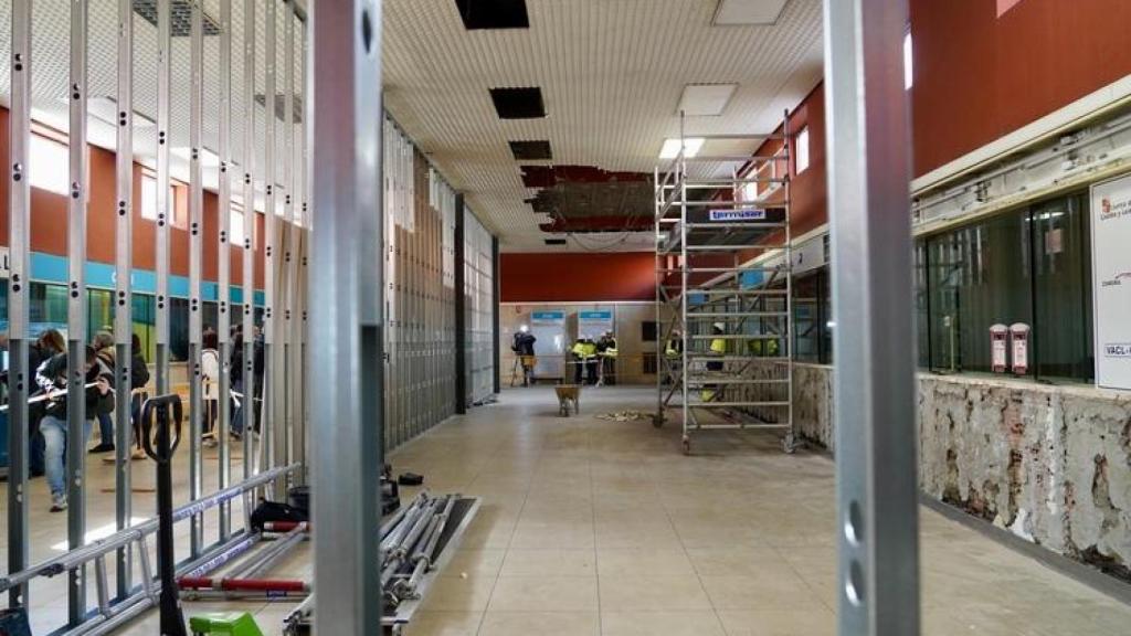 Las obras de la estación de autobuses de Valladolid.