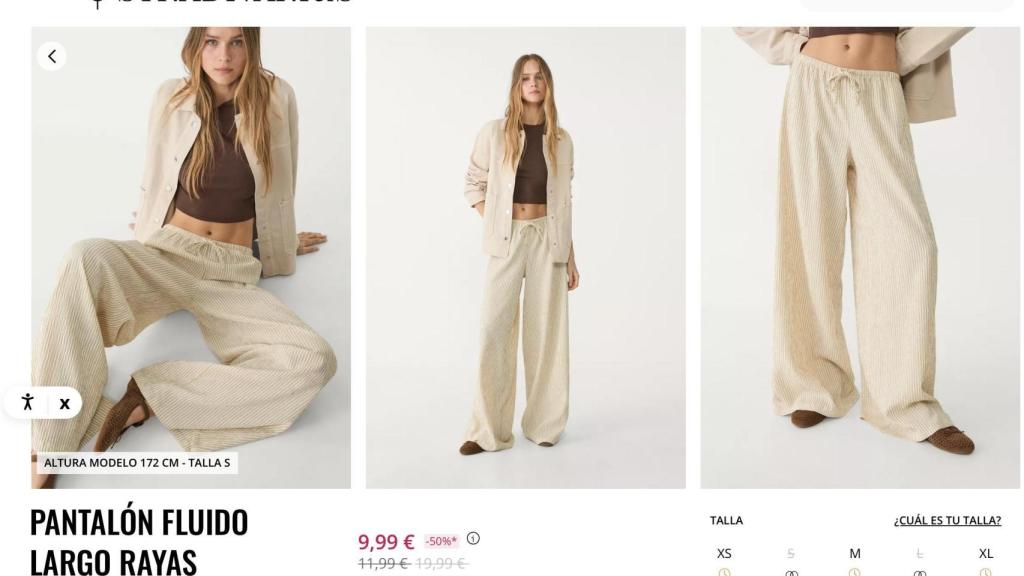 Pantalón fluido. REF. 1203/544/006