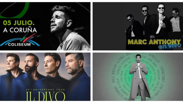 Estos son los conciertos imprescindibles de julio 2025 que podrás disfrutar en A Coruña
