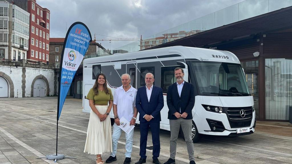 Yakart presenta su IX Ruta de Autocaravanas Camino de Santiago