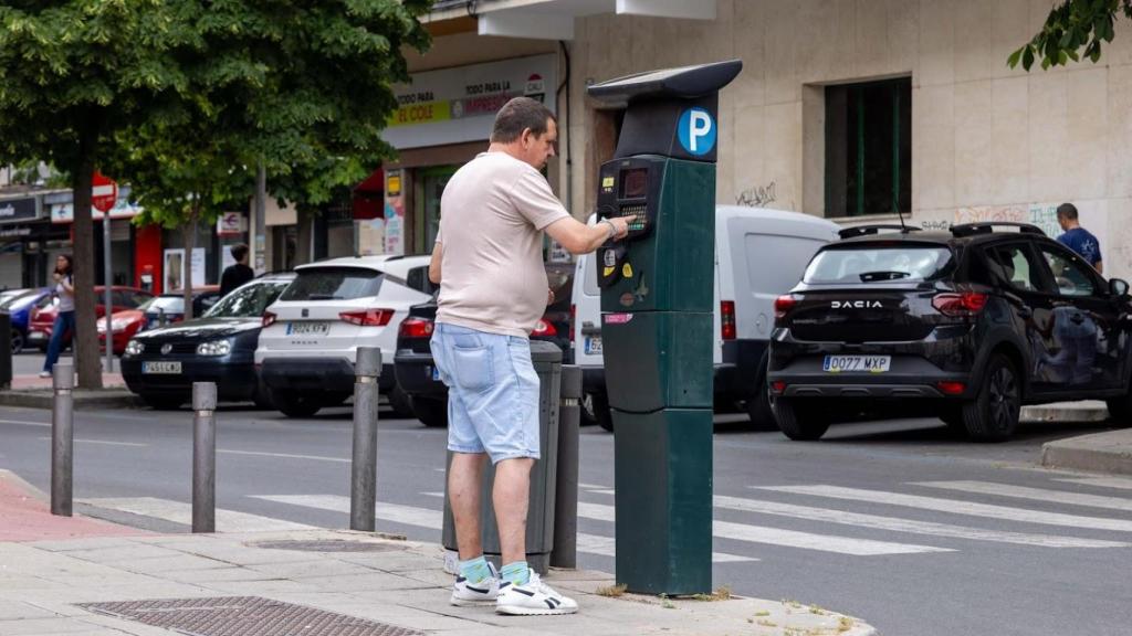Parquímetro en Toledo.
