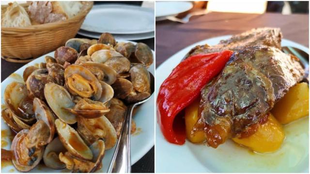 Algunos platos destacados de 'Pura Manteca' en Miño (A Coruña)