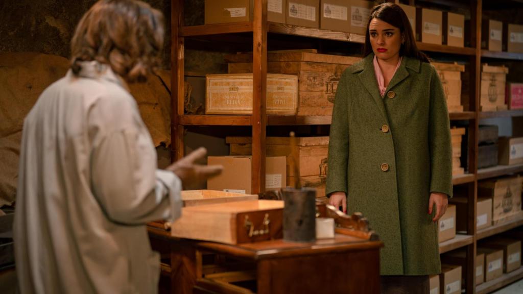 Isabel Moreno y Alba Brunet en un fotograma del episodio 337 de 'Sueños de libertad'.