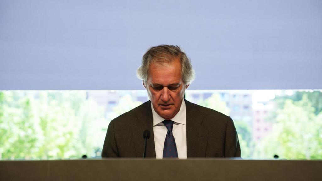 El presidente y CEO de Acciona, José Manuel Entrecanales Domecq, durante la Junta General de Accionistas de Acciona.