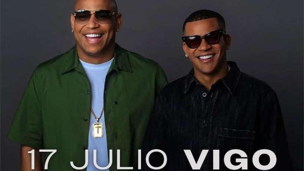 Cartel del espectáculo de Gente de Zona en Vigo