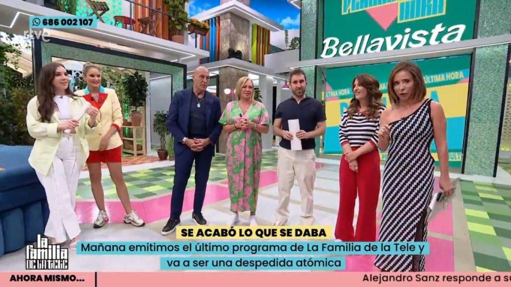 La despedida de 'La familia de la tele'.