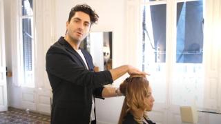 Álex Torres, estilista y director del salón TheCob, Barcelona.