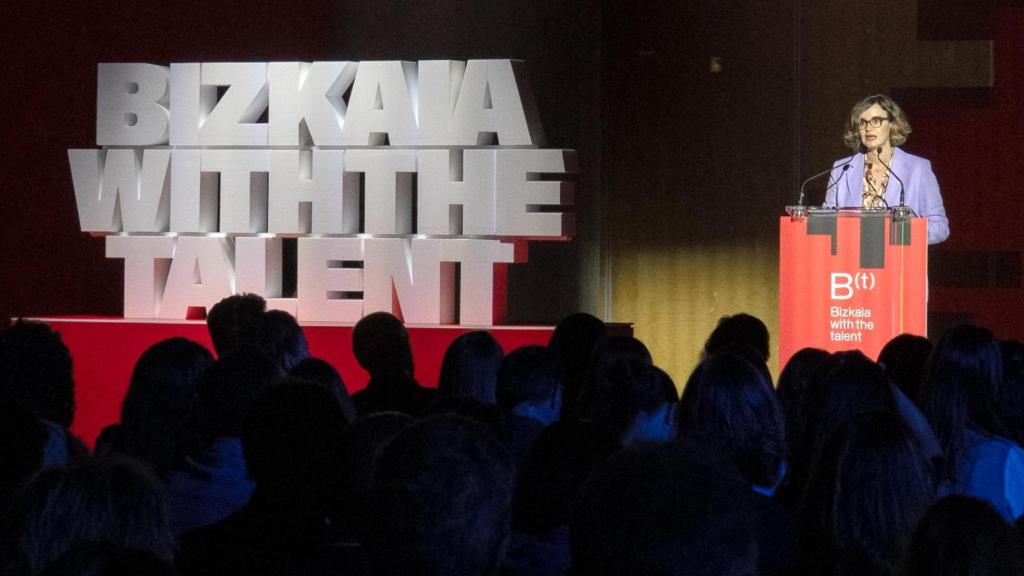 La diputada general de Vizcaya, Elixabete Etxanobe.