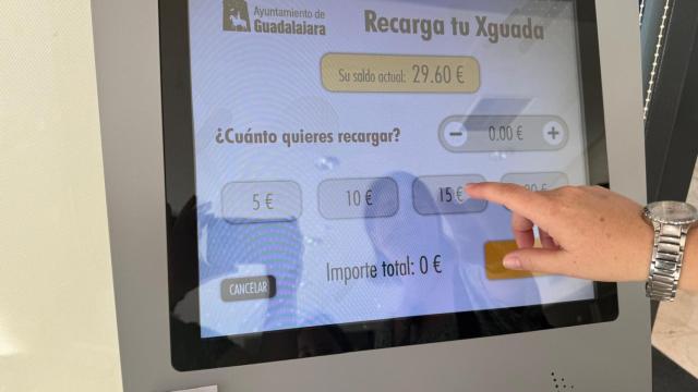 Quioscos digitales recargas autobús.