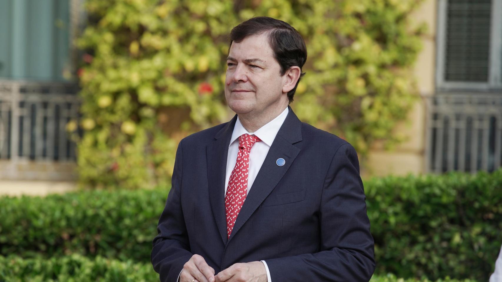 El presidente de la Junta, Alfonso Fernández Mañueco, en una imagen de archivo