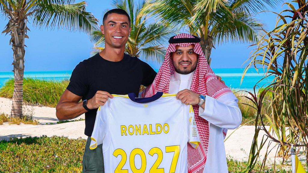 Cristiano Ronaldo, tras firmar la renovación con Al Nassr hasta 2027